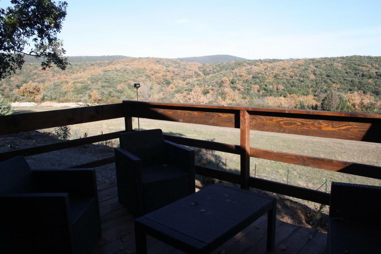 Les Chalets En Cevennes Saint-Christol-les-Ales Ngoại thất bức ảnh